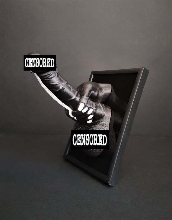 Cum Control Art Sculpture Sexy Erotic Penis Fetish Home - Etsy