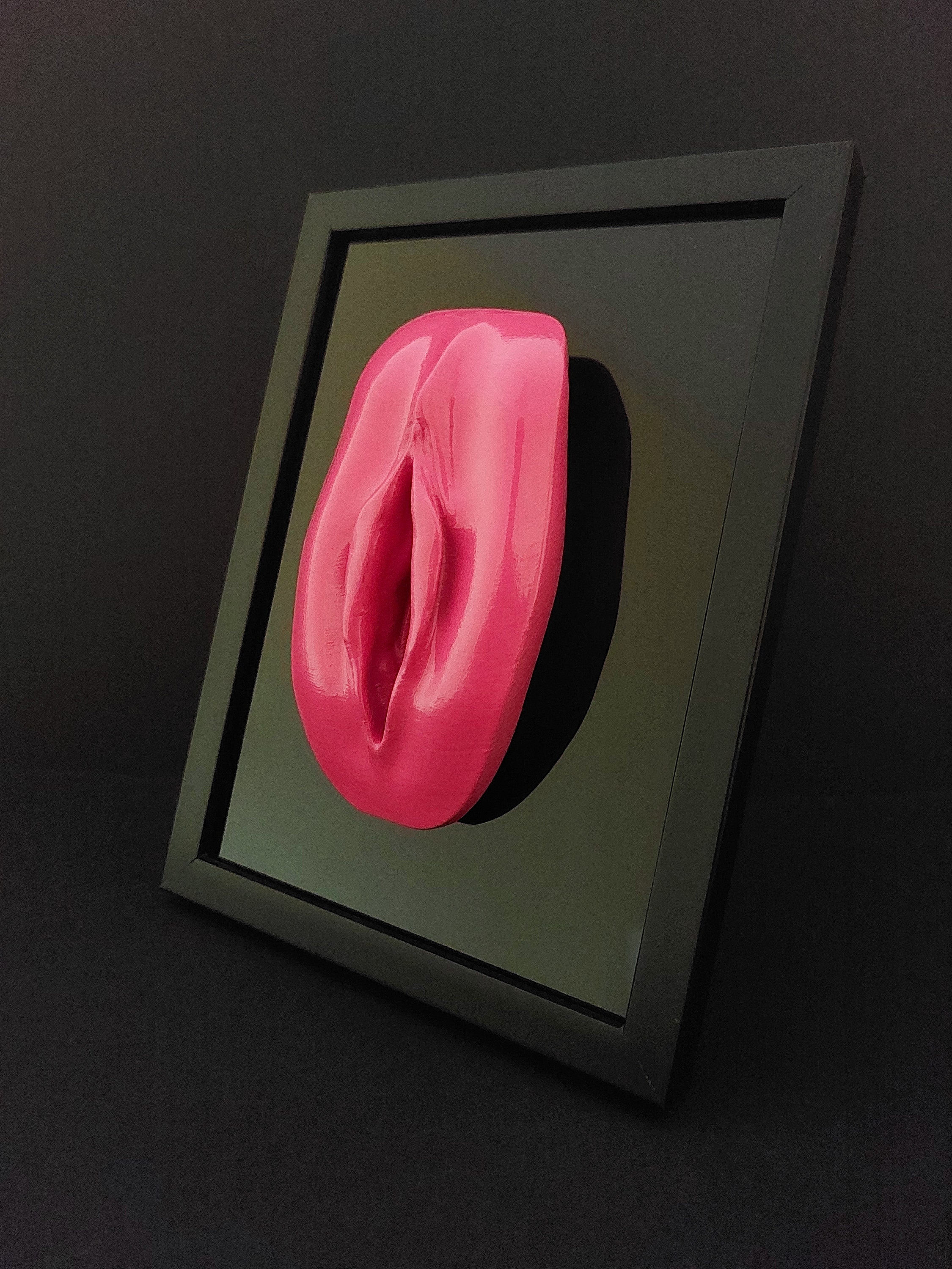 Vagina 3D Art Sculpture Erotische Wall Art Gifts Fetish