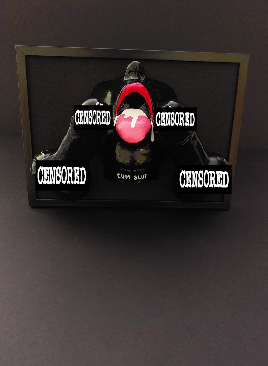 Double Blowjob 3D Erotic Fetish Art Sculpture BDSM Fellation Cum Slut Threesome Wall Art - Etsy