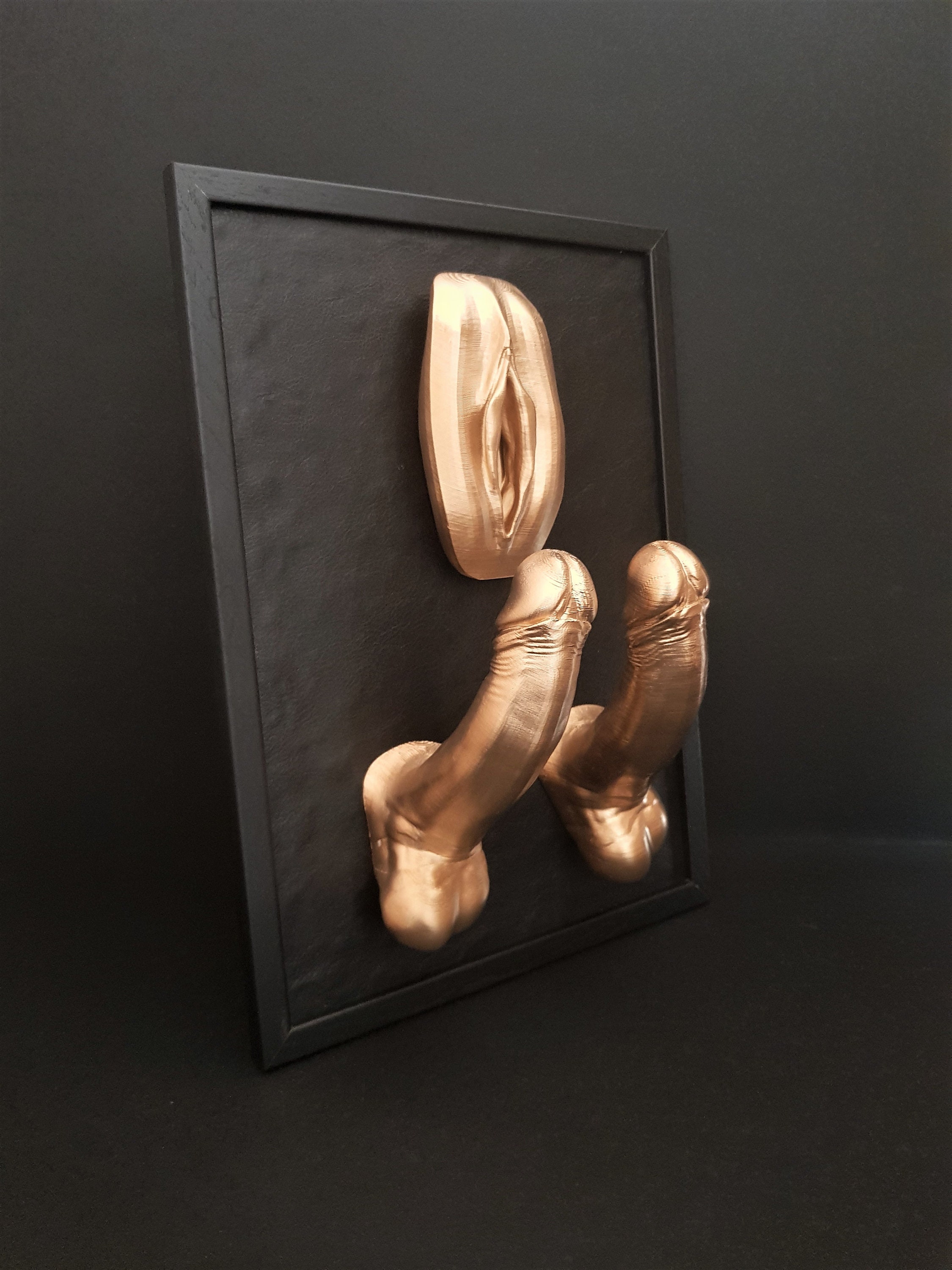 I Love Double Penetration 3D Art Sculpture Erotic Fetish picture