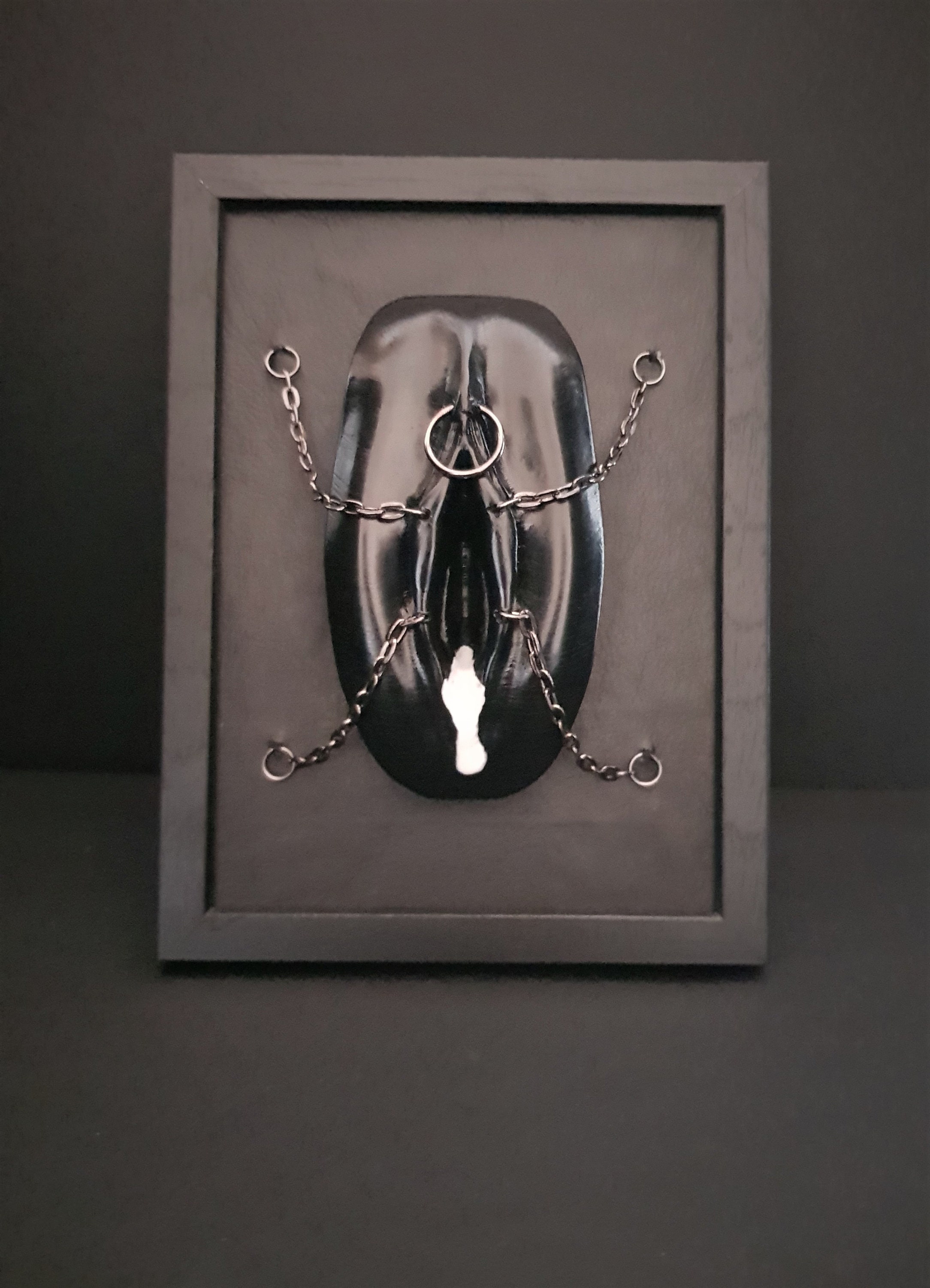 Fetish Vagina 3D Art Sculptuur BDSM Erotische Wall Art