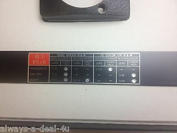 Vintage Polaroid Framing Kit For CU-5 Close Up La… - image 2