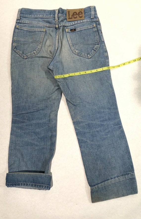 Lee Blue Capri Short Pants/Jeans Vintage W29 L22 - image 8