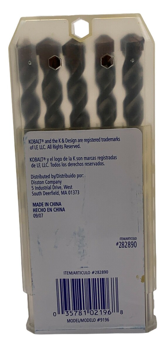 Kobalt masonry drill bits online