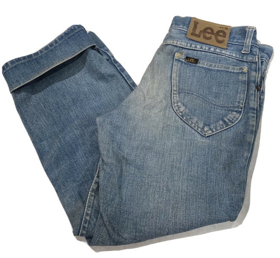 Lee Blue Capri Short Pants/Jeans Vintage W29 L22 - image 1