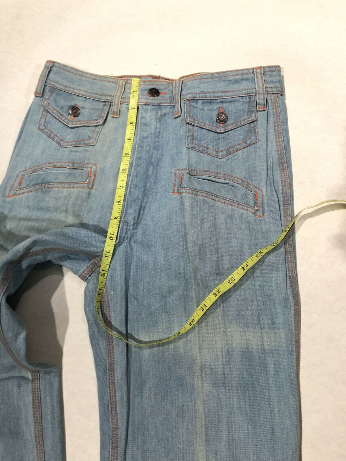 Faded Glory Blue 12 Bell Bottom Pants/jeans W30 L36 Vintage - Etsy UK