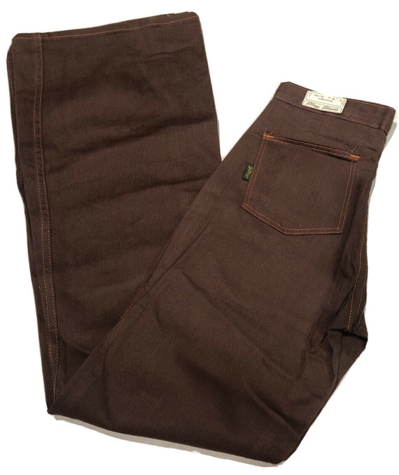 Stacy Slacks 70s-80s Brown (11) Bell Bottoms Pants