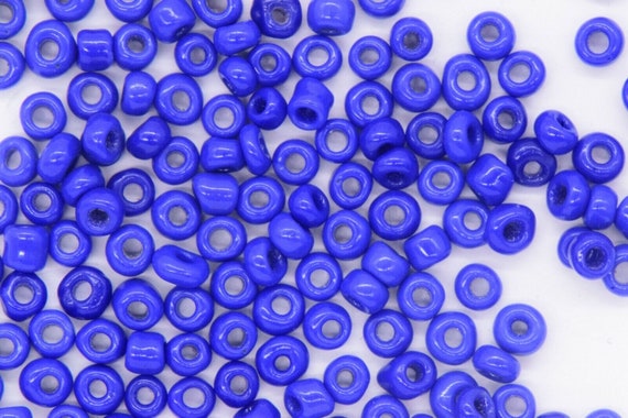 3000 Glass Blue Purple Seed Beads Spacer Beads 112g/1/4 lb Jewelry Making 2.5mm