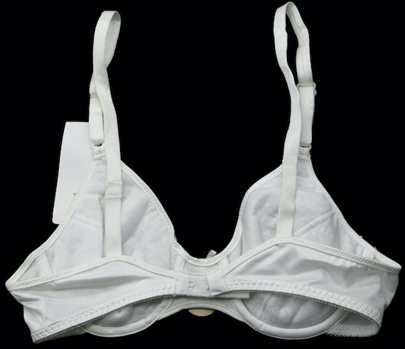 HANES Her Way New 34A White Floral Bra 100% Cotton Lined Style G306 -   Canada