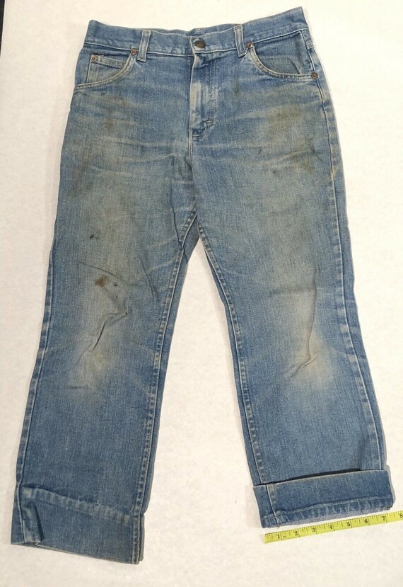Lee Blue Capri Short Pants/Jeans Vintage W29 L22 - image 3