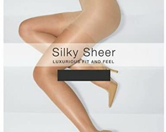 Hosiery Sheer Tights Nude Pantyhose AN1054 Plus Queen 2-Pack 