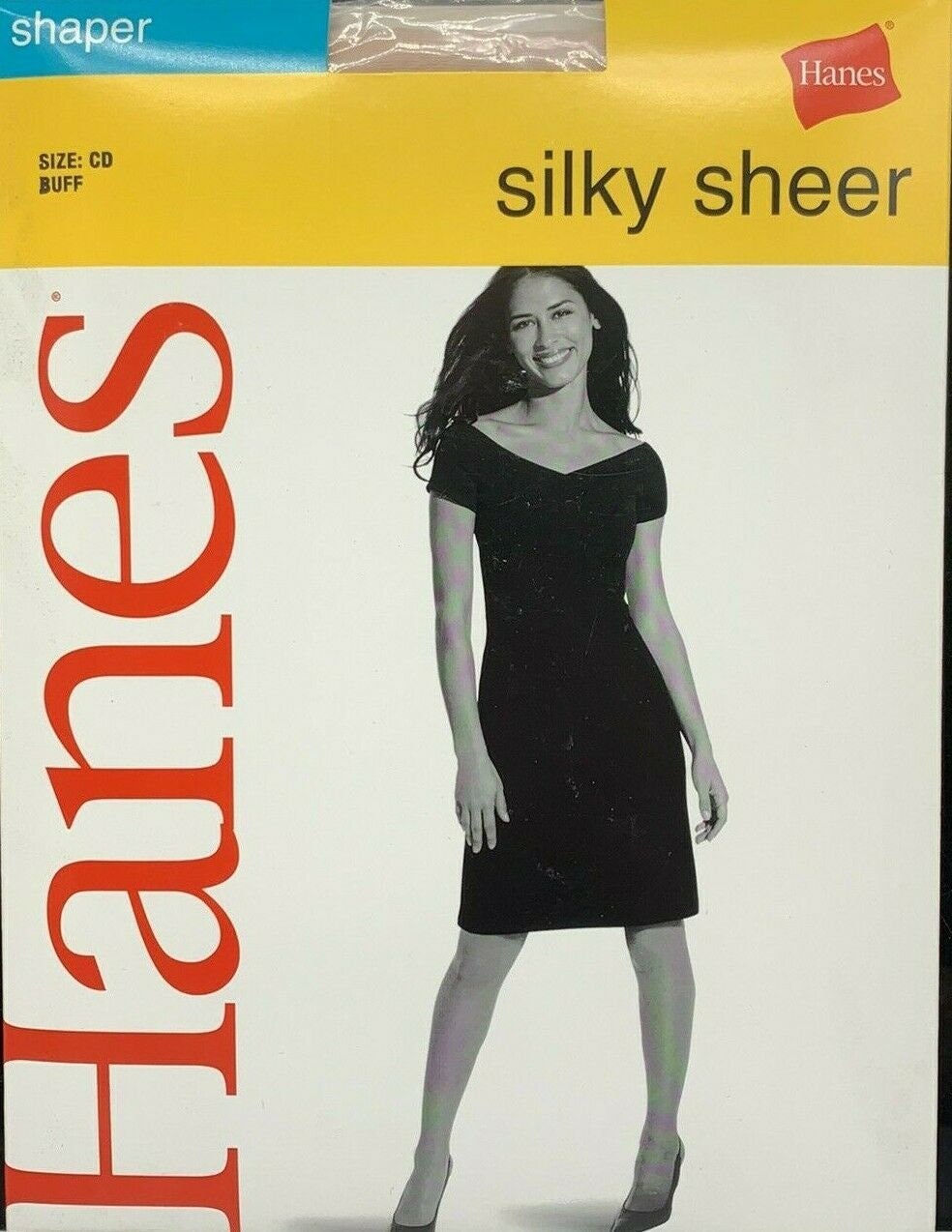 Hanes Silky Sheer Luxurious, Silky Body Shaper, Size CD, Buff 