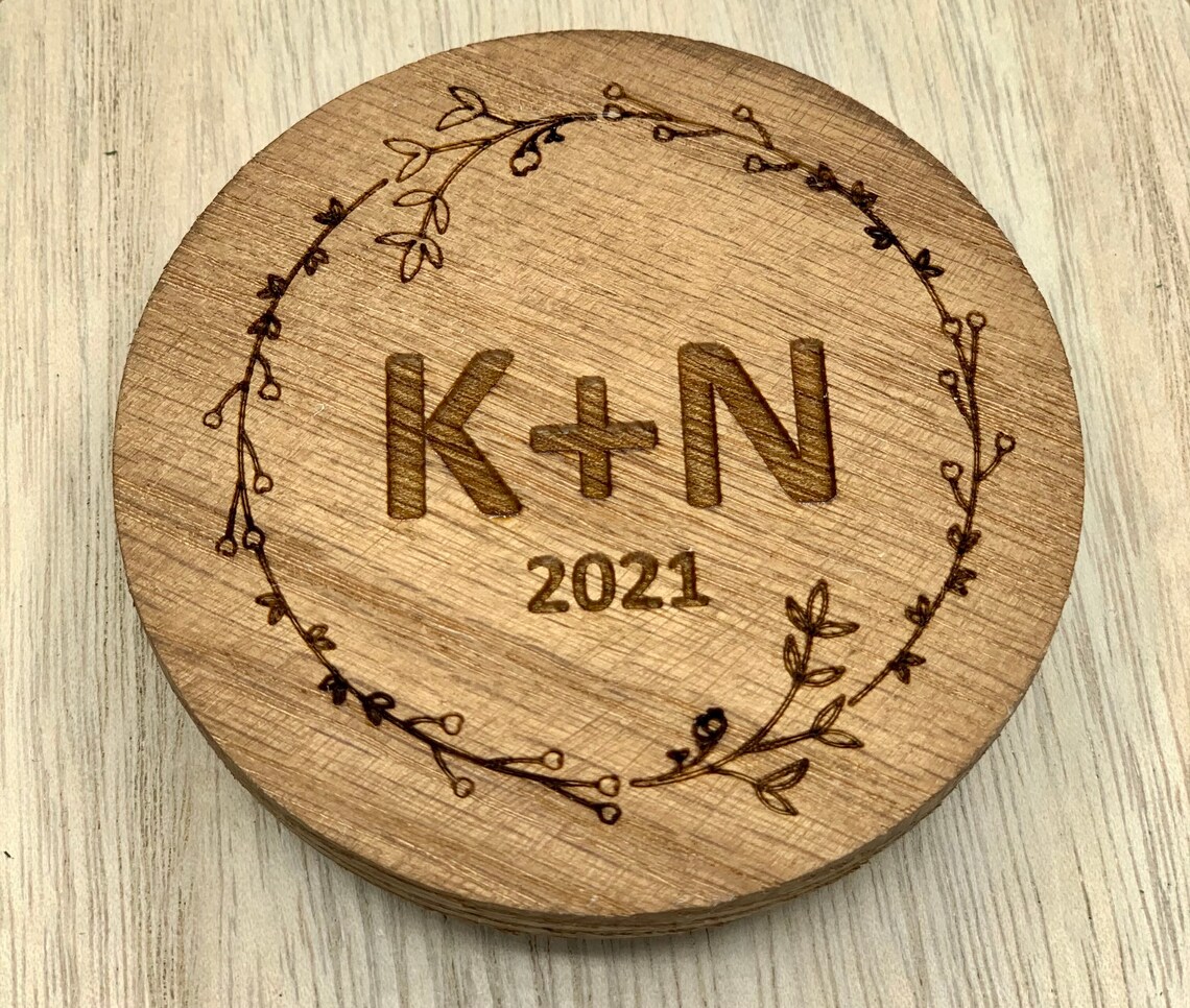 Personalized Candle Engraved Candle Lids Custom Candle Etsy