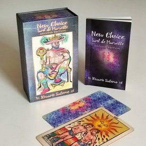 The "New Choice Tarot de Marseille" - Second Edition - Mazzo di Carte Rosario Salerno - Edizione limitata 500 pezzi, numerati e autografati.