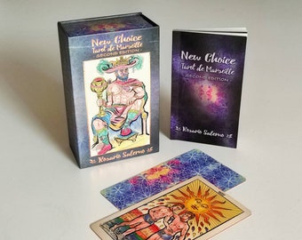 The "New Choice Tarot de Marseille" - Second Edition - Mazzo di Carte Rosario Salerno - Edizione limitata 500 pezzi, numerati e autografati.