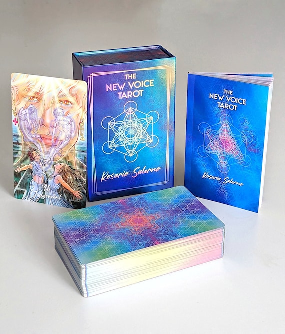 New Voice Tarot Deck  Rider Waite Smith, Inclusive, LGBTQIA, Modern Art  Cards - Rosario Salerno - Etsy