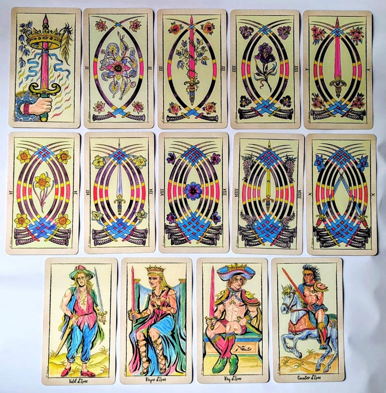 New Choice Tarot de Marseille Limited Edition Inclusive LGBTQIA Cards Third Edition image 8