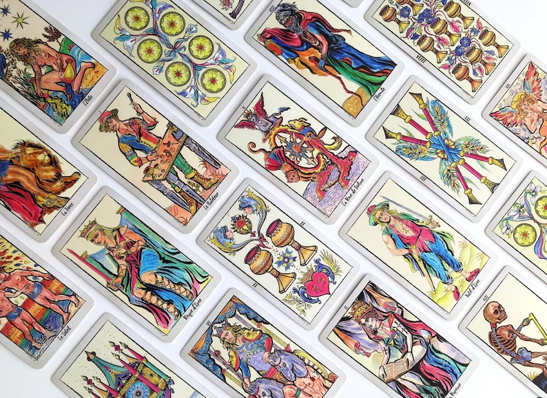 New Choice Tarot de Marseille Limited Edition Inclusive LGBTQIA Cards Third Edition image 2