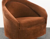 Adrian Pearsall Swivel Rocking Lounge Chair for Craft Associates Inc. Mid Century Modern, 1960s