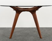 Adrian Pearsall for Craft Associates Mid Century Modern MCM Walnut Dining Table, 1960s