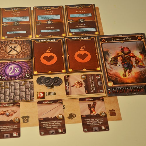 Jaws of the Lion Printable A3 Player Mat Gloomhaven Playmat - Etsy