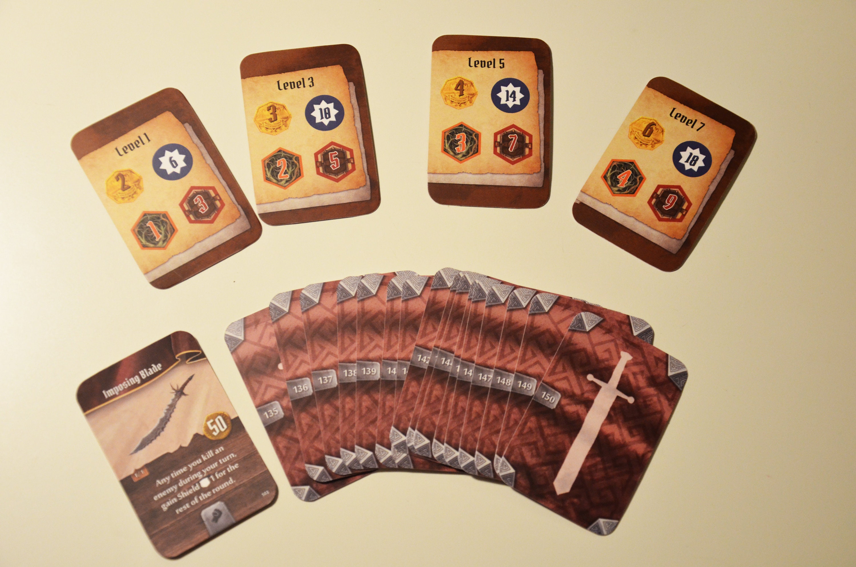 Gloomhaven Solo Cards Scenario Difficulty Cards Etsy