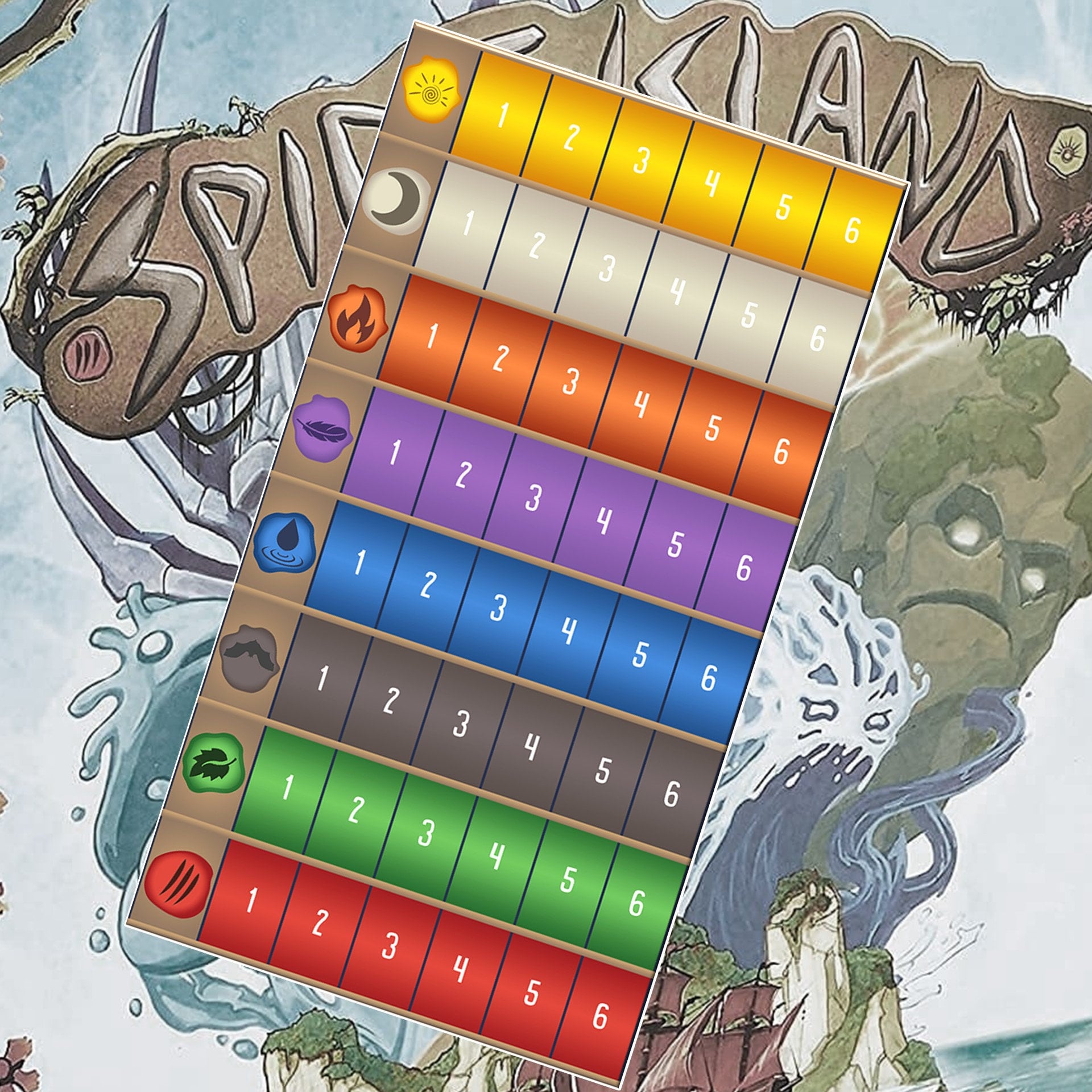 Spirit Island Element tracker - Etsy 日本