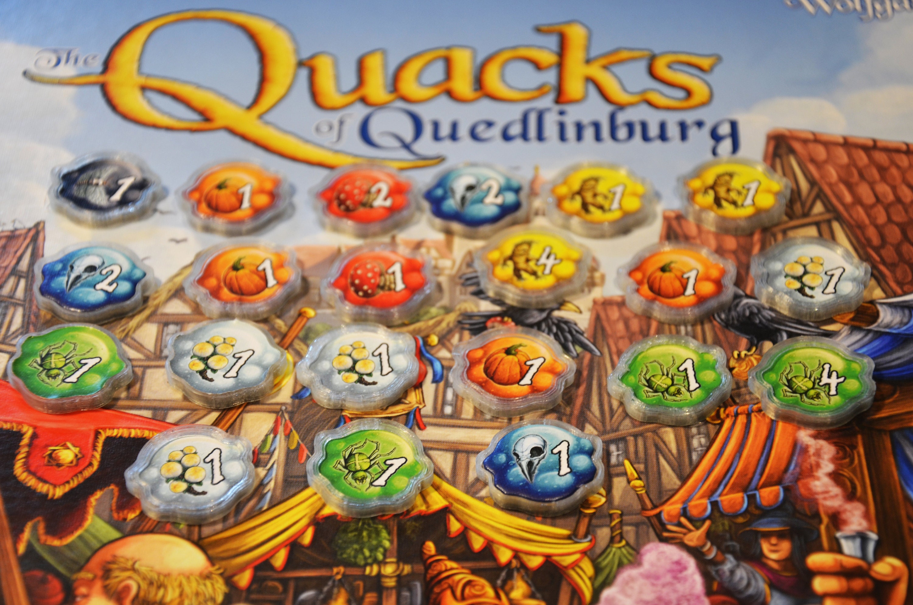 The Quacks Of Quedlinburg - Streghe Delle Erbe: Capsule Stampate In 3D (Aggiornamento PLA)