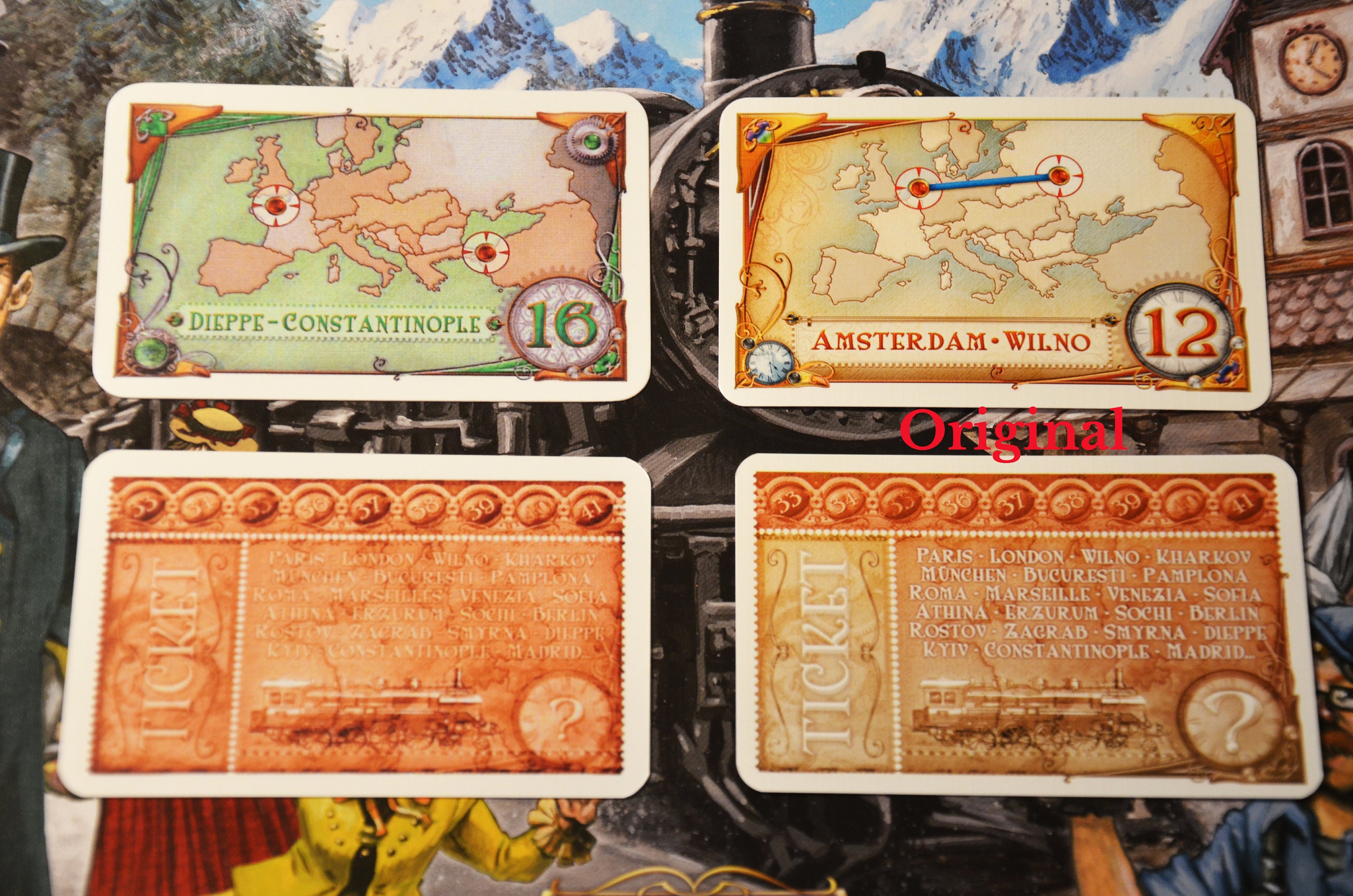 DESBUSSOLADOS - fanáticos por boardgames: Ticket to Ride: Europe