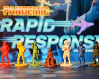 Pandemic: Rapid Response Miniatures Pawns Miniatures Markers Meeples