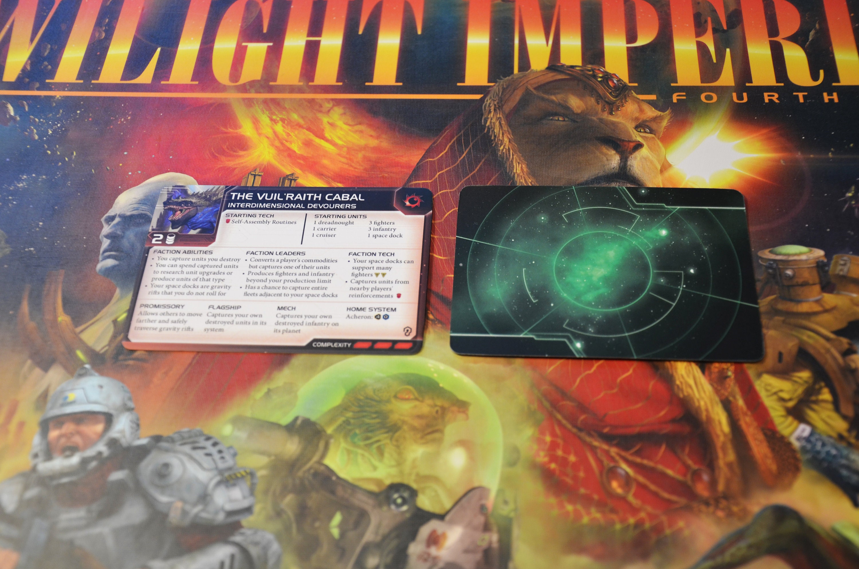 ONLY 24 Faction Reference Cards From Twilight Imperium Codex Volume II only-24-faction-reference-cards-from-twilight-imperium-codex-volume-ii