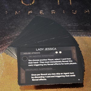 Dune Imperium 29 new House Leaders Fan made