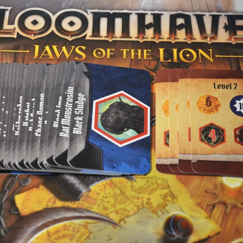 Jaws of the Lion Gloomhaven Player Mat - Etsy