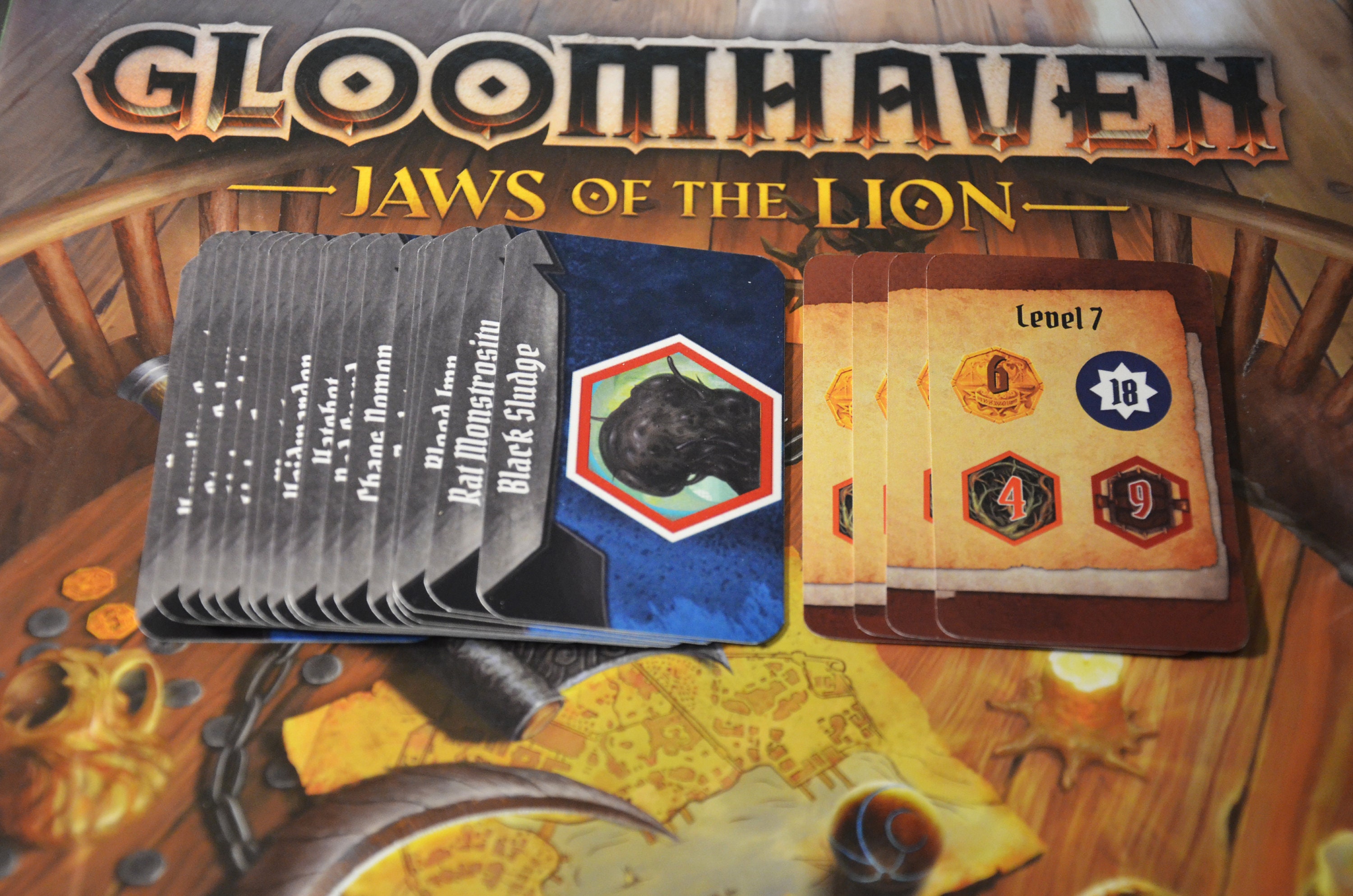 Jaws of the Lion Gloomhaven Initiative Cards Scenario Etsy Australia