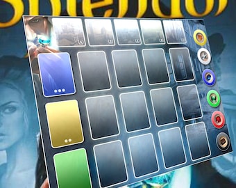 Splendor Playmat Neoprene Game Mat With Stitched Edges and Anti-slip ...