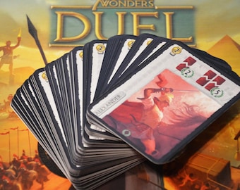 7 Wonders Duel Leaders Pantheon Fan made expansion