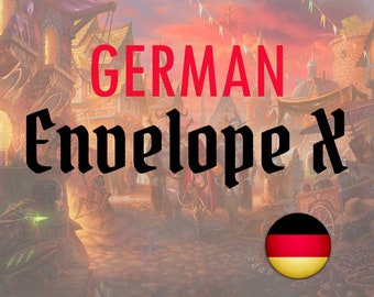 DE German Gloomhaven Envelope X reward contents German version