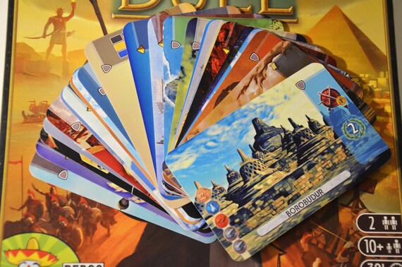 7 Wonders Duel Nature Fans Made Expansion Etsy