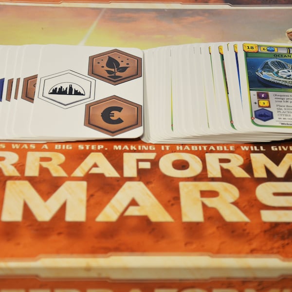 Terraforming Mars Fan Made Board Etsy