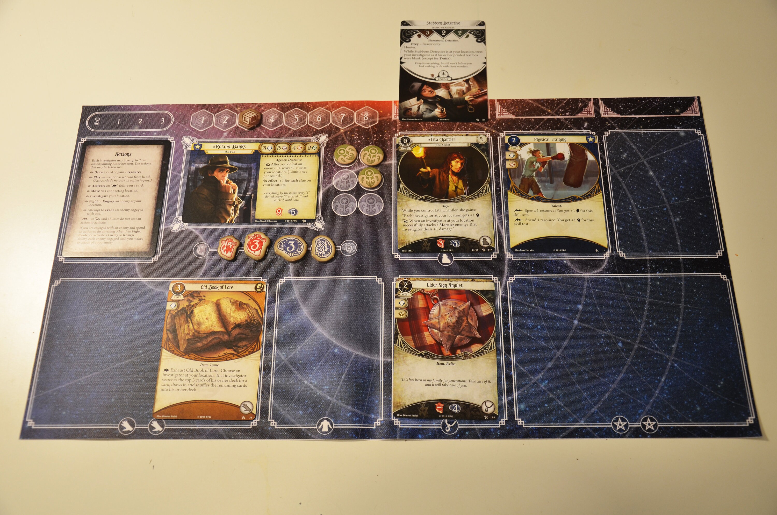 Arkham Horror the Card Game Player Mat Etsy