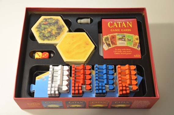 Settlers of Catan Piece Organizer Holders Player Trays Insert fit