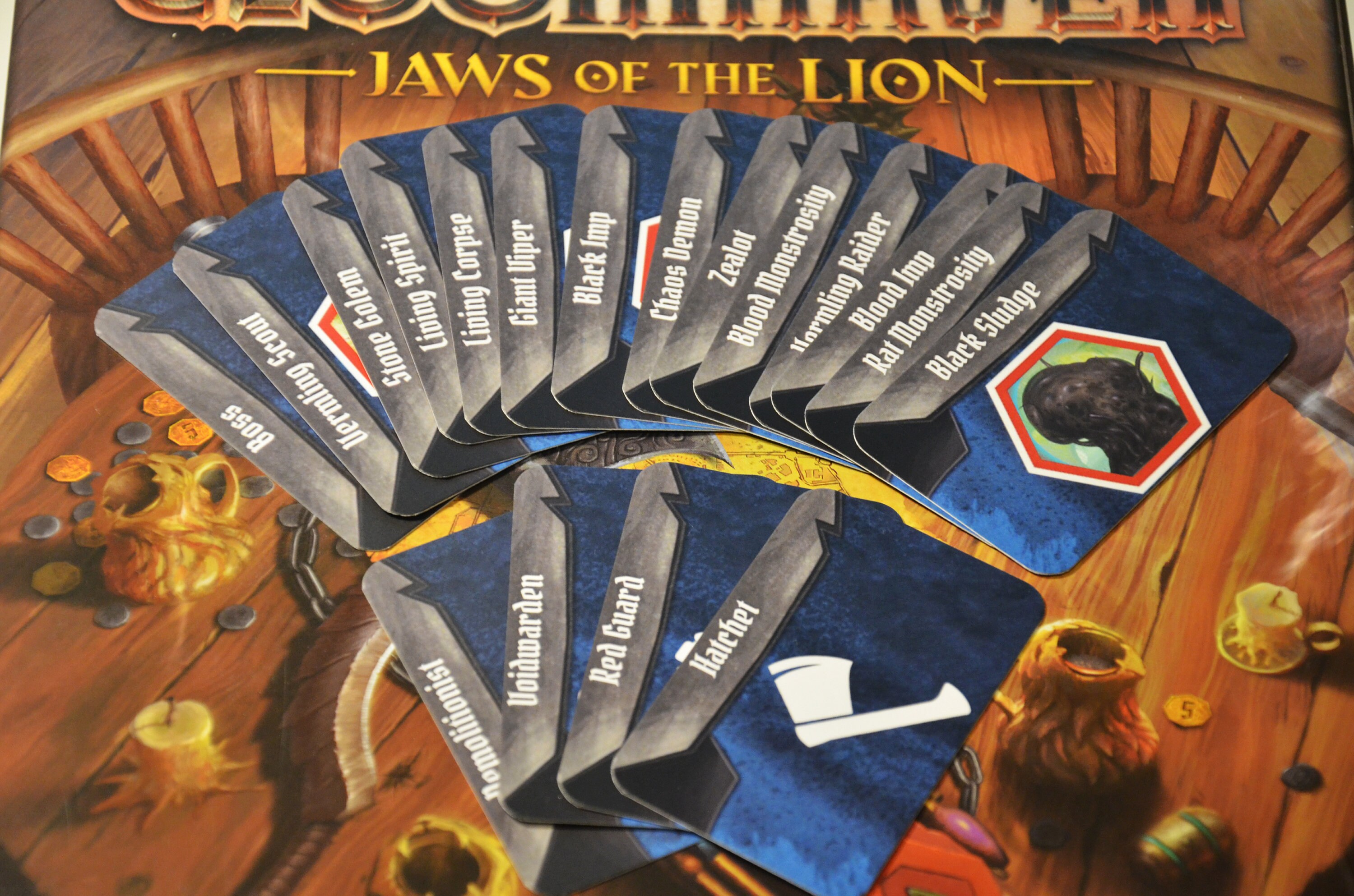 Jaws of the Lion Gloomhaven Initiative Cards Scenario Etsy Australia