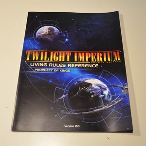 Twilight Imperium 4th Edition Prophecy of Kings Rules Reference