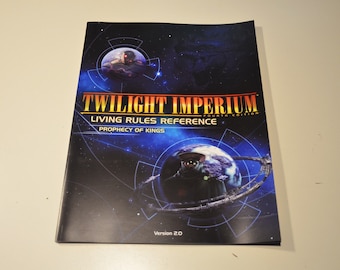 Twilight Imperium 4th Edition Prophecy of Kings Rules Reference