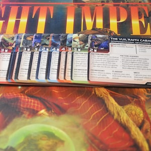 ONLY 24 faction reference cards from Twilight Imperium Codex Volume II: Affinity