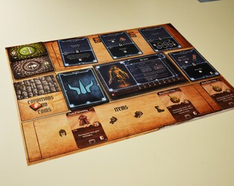 Jaws of the Lion Gloomhaven Player Mat | Etsy