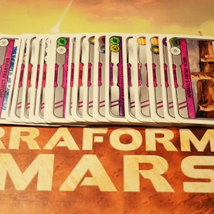 Terraforming Mars 40 new Prelude cards Fan made