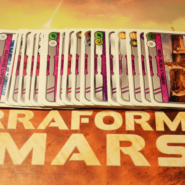 Terraforming Mars 40 new Prelude cards fans made