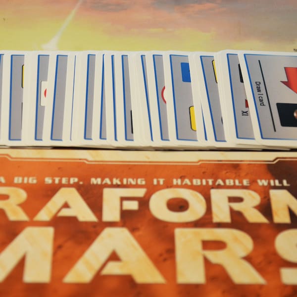 Terraforming Mars Fan Made Board Etsy