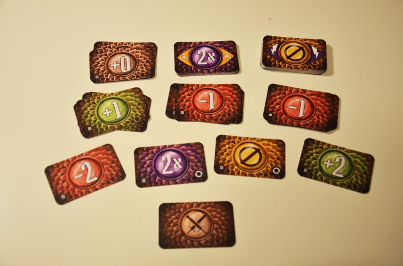 Gloomhaven extra attack modifier deck cards board game | Etsy